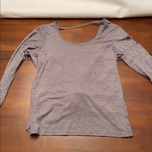 Orange theory grey long sleeve